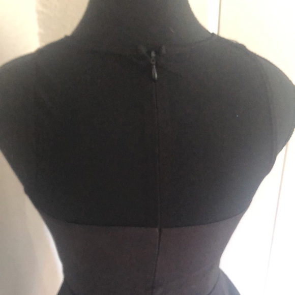 Ladies NWT Dynamite Sleeveless Peplum Top with Mesh - Size XS - Picture 5 of 8